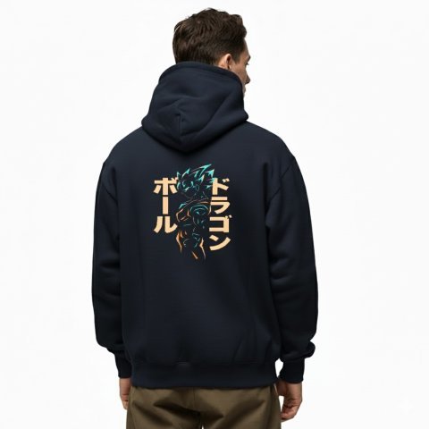 Buy Men's High Quality Imported Casual Pullover Hoodie Online | Premium Black Oversized Hoodie
