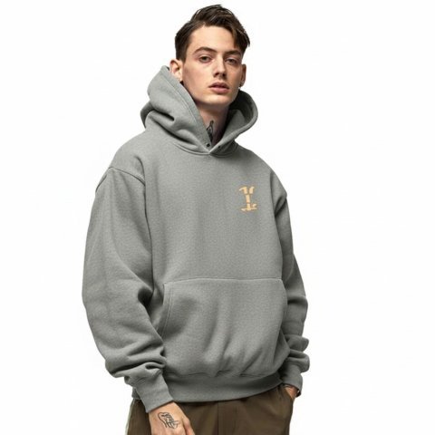 Buy Men's High Quality Imported Casual Pullover Hoodie Online | Premium Black Oversized Hoodie
