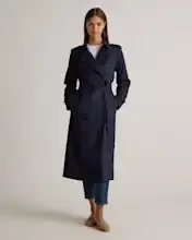 Buy Quince Mac Coat | Timeless Minimalist Women's Trench Coat for Elegant Everyday Style