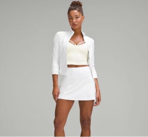 Buy Lululemon Cropped Define Jacket | Signature Athletic Fit Women's Performance Jacket