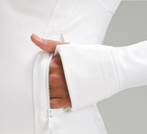 Buy Lululemon Cropped Define Jacket | Signature Athletic Fit Women's Performance Jacket
