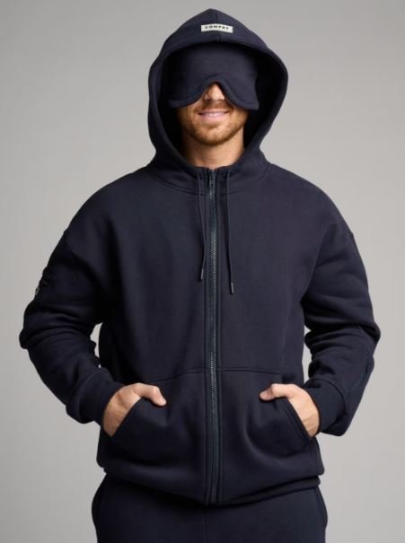 Buy Airplane Mode Travel Zip Hoodie Online | Comfortable Long Flights Zip-Up Hoodie
