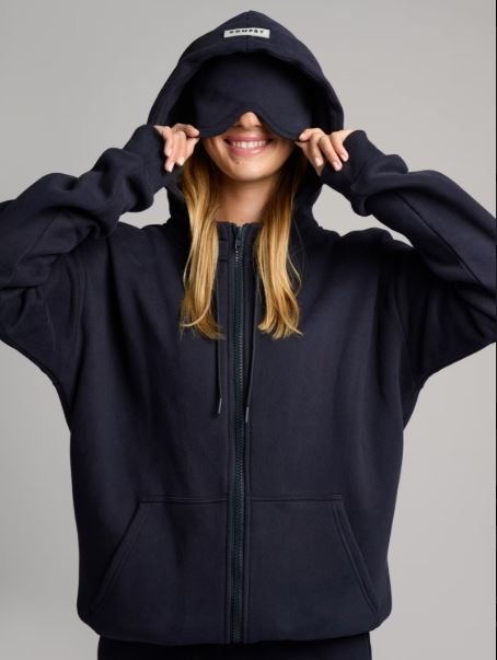 Buy Airplane Mode Travel Zip Hoodie Online | Comfortable Long Flights Zip-Up Hoodie