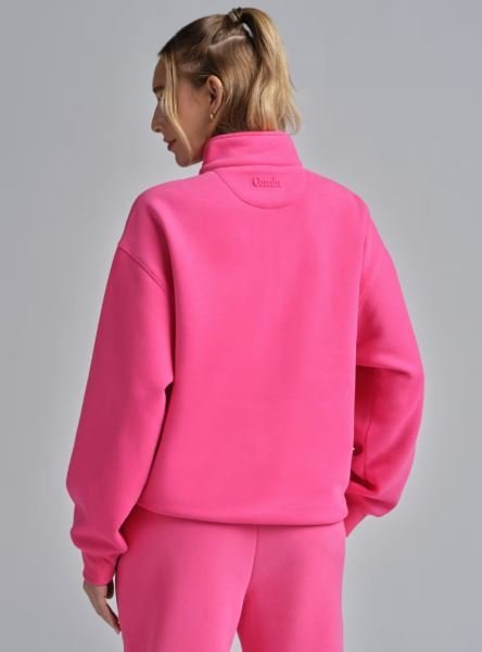 Buy Basic Quarter-Zip Mock Neck | Women's Essential Pullover for Everyday Comfort and Style