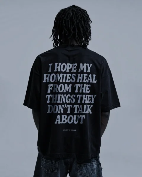 Buy "Healing the Homies" Heavyweight Tee | Premium Oversized Graphic T-Shirt for Streetwear and Everyday Comfort