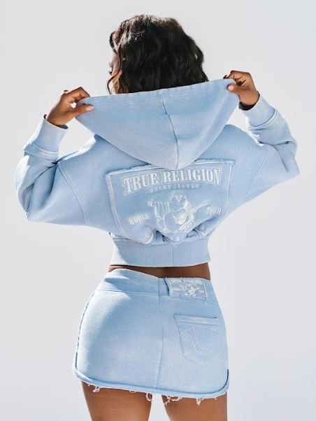 Buy Vintage Washed Embroidered Zip Hoodie Online | Premium Vintage Full Zip Comfort Hoodie