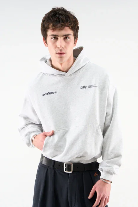 Buy Sign Light Grey Hoodie Online | Premium Heavyweight Streetwear Hoodie