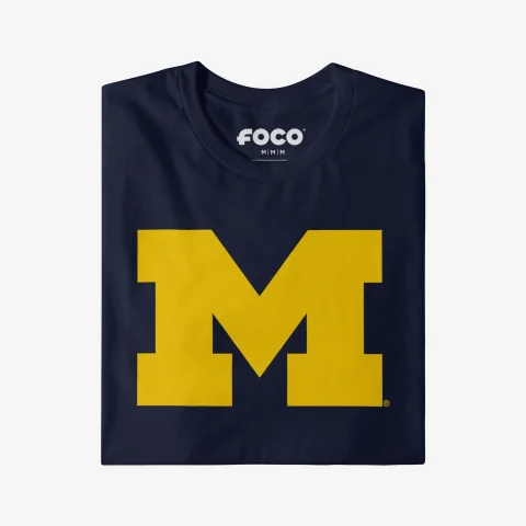 Michigan Wolverines Primary Logo T-Shirt | Official NCAA Team Gear for Game Day and Everyday Wear