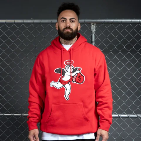 Buy J11 Chenille Patch Angel Hoodie Online | Premium Heavyweight Streetwear Hoodie