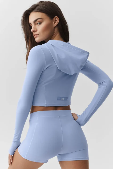 Buy Alo Yoga Alosoft Sincere Fitted Jacket Online | Buttery Soft Performance Jacket