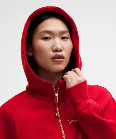 Buy Lunar New Year Scuba Oversized Full-Zip Hoodie Online | Limited Edition Premium Hoodie