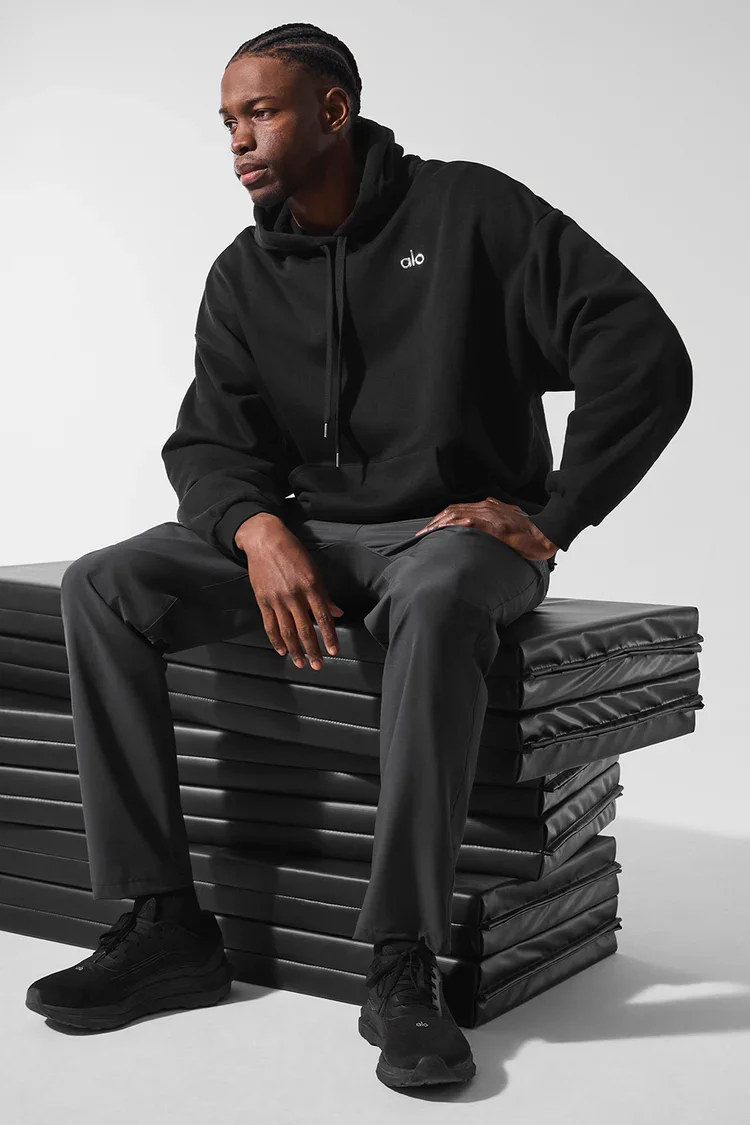 Buy Alo Yoga Accolade Hoodie Online | Premium Heavyweight Pullover Hoodie