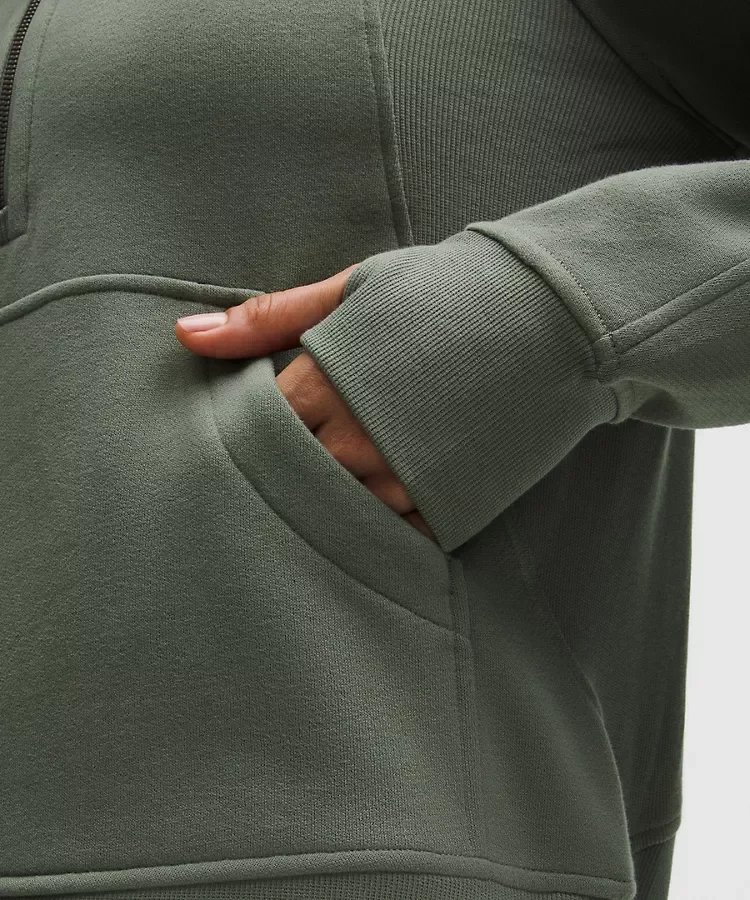 Buy Scuba Oversized Half-Zip Hoodie Long Online | Extended Length Oversized Hoodie