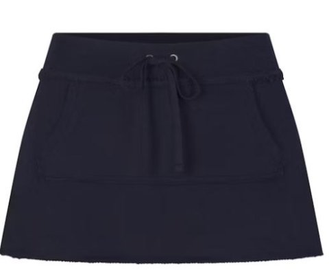 Buy Drapey French Terry Mini Skirt | Soft Casual Women's Athleisure Mini Skirt