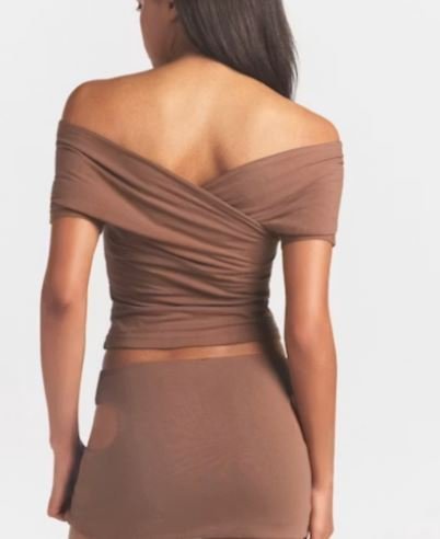 Buy Cotton Jersey Cut-Out Mini Skirt Jasper Online | Soft Casual Women's Cut-Out Mini Skirt
